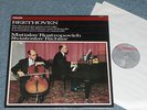 ROSTROPOVICH, RICHTER cello sonatas BEETHOVEN rare PHILIPS 2LP MINT