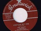 Terry Noland Everyone But One 1958 Brunswick NEAR MINT 45 RPM RARE