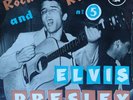 ELVIS PRESLEY - rock and roll N°5 - rare French EP