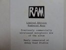 PAUL McCARTNEY Ram 2012 UK PREVIOUSLY UNRELEASED MONO VINYL (EX BEATLES) NEW