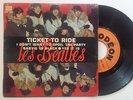 THE BEATLES TICKET TO RIDE FRENCH 45T EP ODEON 3766