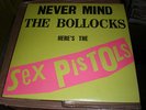 LP SEX PISTOLS Never Mind The Bollocks - Uk 1st +POSTER & SUBMISSION 45, EX+