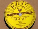 RARE SUN RECORD RUFUS THOMAS Jr WALKING IN THE RAIN-BEAR CAT answer to hound dog