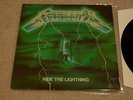 METALLICA / RIDE THE LIGHTNING RARE FRENCH ERROR GREEN COVER **USA SHIPPING