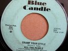 ALL THE PEOPLE Cramp Your Style BLUE CANDLE MIAMI FUNK BREAKS 45 HEAR