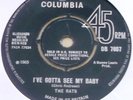The Rats I've Gotta See My Baby / New Orleans Orig 1965 Mod Freakbeat Columbia