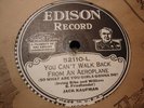 EDISON 52110 JACK KAUFMAN You Can't Walk Back From An Aeroplane/Who's That N-