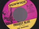 (((Listen)))garage punk  THE BANSHEES  Project Blue 1966 DUNWICH-129  45  