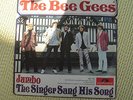 Bee Gees Vinyl-Single -Jumbo- SIGNIERT von ALLEN Gibbs