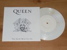 QUEEN The Show Must Go On - 1994 ITALY WHITE VINYL 7