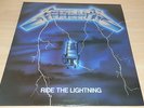 METALLICA Ride the Lightning LP RECORD 1984