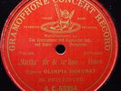 BORONAT Olimpia Opera 78rpm G&T 53354 St. Petersburg, Martha-Air de la Rose