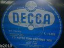 BILLY FURY 78 RPM RECORD INDIA DECCA F 11409