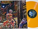 IRON MAIDEN - SOMEWHERE IN TIME YELLOW VINYL -  N MINT RARE