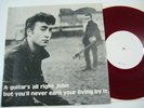 JOHN LENNON - A Guitar's all right but (V.RARE Red Color 10