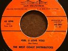 Northern Soul WEST COAST DISTRIBUTORS The Games Girl I Love You Jam-Cha BAY AREA