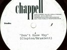 ERIC CLAPTON Don't Know Why 1-SIDED ACETATE ALTERNATE VERSION TO RELEASED SONG