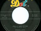 RONNIE LOVE Chills And Fever MOD R&B 45 on DOT 16144 VG+