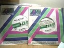 LED ZEPPELIN 2 RARE ORIGINAL NEW ZEALAND SINGLES, ONE HAS SAMPLE STICKER