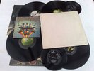 Beatles 4 X orig UK RECORDS inc TOP OPEN White album & NO HER MAJ ABBEY RD