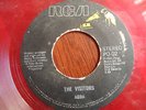 ABBA EL SALVADOR RED SINGLE, THE VISITORS, HEAD OVER HELLS- VERY RARE