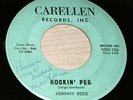 MONSTER 1950s Rockabilly 45 - JOHNNY REDD 