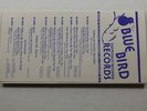 Blue Bird Race  Records catalog July 1934