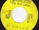 CANDI BARS - I BELIEVE IN YOU - RARE YELLOW ORIGINAL 1ST ISSUE  -  LISTEN