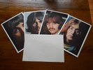 **BEATLES- WHITE ALBUM ORIGINAL 4 PORTRAIT INSERTS AND ELUSIVE GENUINE SPACER **