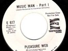 PLEASURE WEB Music Man Parts 1-2 EASTBOUND Soul Funk Groover VG++