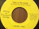 Keith & Tex This Is My Song Don't Look Back Move & Groove 1968 VG LISTEN