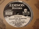 EDISON 52166 BA ROLFE Singapore Sorrows/Dawn N-  Electric Hot Dance