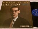Bill Evans Trio LP Portrait in Jazz - Riverside 12-315 Deep Groove 1st