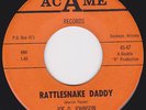 Rockabilly 45 - JOE D. JOHNSON - Rattlesnake Daddy / T For Thelma