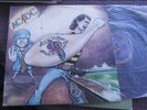 ac/dc dirty deeds done dirt cheap blue  kangaroo label bon scott first issue