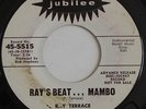 RAY TERRACE Ray's Beat Mambo JUBILEE WLP Latin Soul Boogaloo 2-sider 45 HEAR