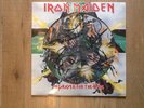 IRON MAIDEN NO PRAYER FOR THE DYING LP PICTURE DISC, SIGNED BY BAND, ROCK METAL.