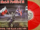 Iron Maiden RARE limited edition Behind the Iron curtain nr 307 of 500 red vinyl