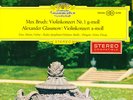 DGG RED STICKER - ERICA MORINI - BRUCH / GLASUNOV VIOLIN CONCERTOS - NM