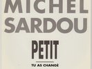 MICHEL SARDOU Petit 45t PROMO FRANCE 1989