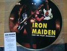 IRON MAIDEN - CAN WE PLAY WITH MADNESS - ITALIAN PICTURE DISC BOOTLEG+SIAE CARD