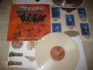 SAXON -dogs of war  LP +STENCIL  NIGHT VINYL DEAD nwobhm