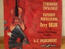 Edouard Lalo - Devy Erlih - Symphonie Espagnole - Ducretet Thomson Classical LP