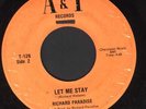 ORIG RARE NORTHERN SOUL MODERN SOUL 45 RICHARD PARADISE LET ME STAY A & T 128
