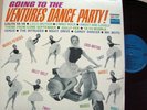 GOING TO THE VENTURES DANCE PARTY LP '62 DOLTON STEREO STRONG VG++ VINYL