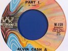 ALVIN CASH & THE REGISTERS Rare Funk 45 STONE THING