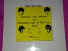 GENUINE 1970 FROM THEN TO YOU BEATLES FAN CLUB COMPILATION LP LYN 2153/2154