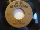 SURF HOT ROD RARE THE GOLDTONES STRIKE A&B ORIGINAL VG+ 45 RPM