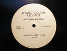 ANTHONY WILKINS on BREAKTHROUGH boogie / modern soul 12