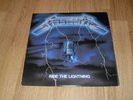 Metallica - ride the lightning VINYL LP - BANZAI BRC 1909 original press - NM